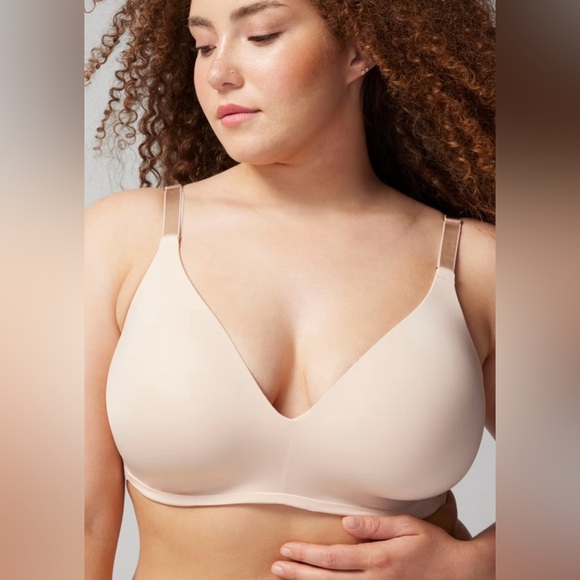 Soma VANISHING 360 Wireless Bra Nude Size 38D - Picture 7 of 7